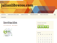 Tablet Screenshot of julianlibreros.com